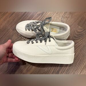 Tretorn Women’s Nylite Platform Canvas Sneakers